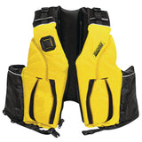 Seachoice 85976 Adult Dual Size Canoe/Kayak PFD, Yellow/Black, 2XL/3XL