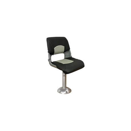 Springfield Skipper Chair Package (Includes Seat With Cushions, Pedestal & Floor Base and Locking Swivel)