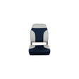 Springfield Economy Folding High Back Seat Gray & Blue