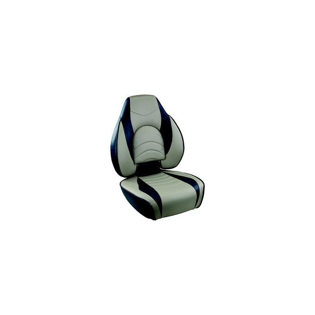 Springfield 10416311 Fish Pro High Back Seat, Blue/Gray