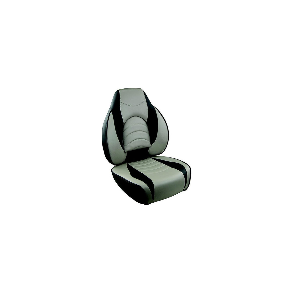 Springfield 10416341 Fish Pro High Back Seat, Charcoal/Gray