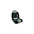 Springfield 1061063B Skipper Premium High Back Fold Down Seat, Charcoal/Gray