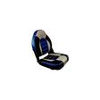 Springfield 1061069B Skipper Premium High Back Fold Down Seat, Blue/Gray
