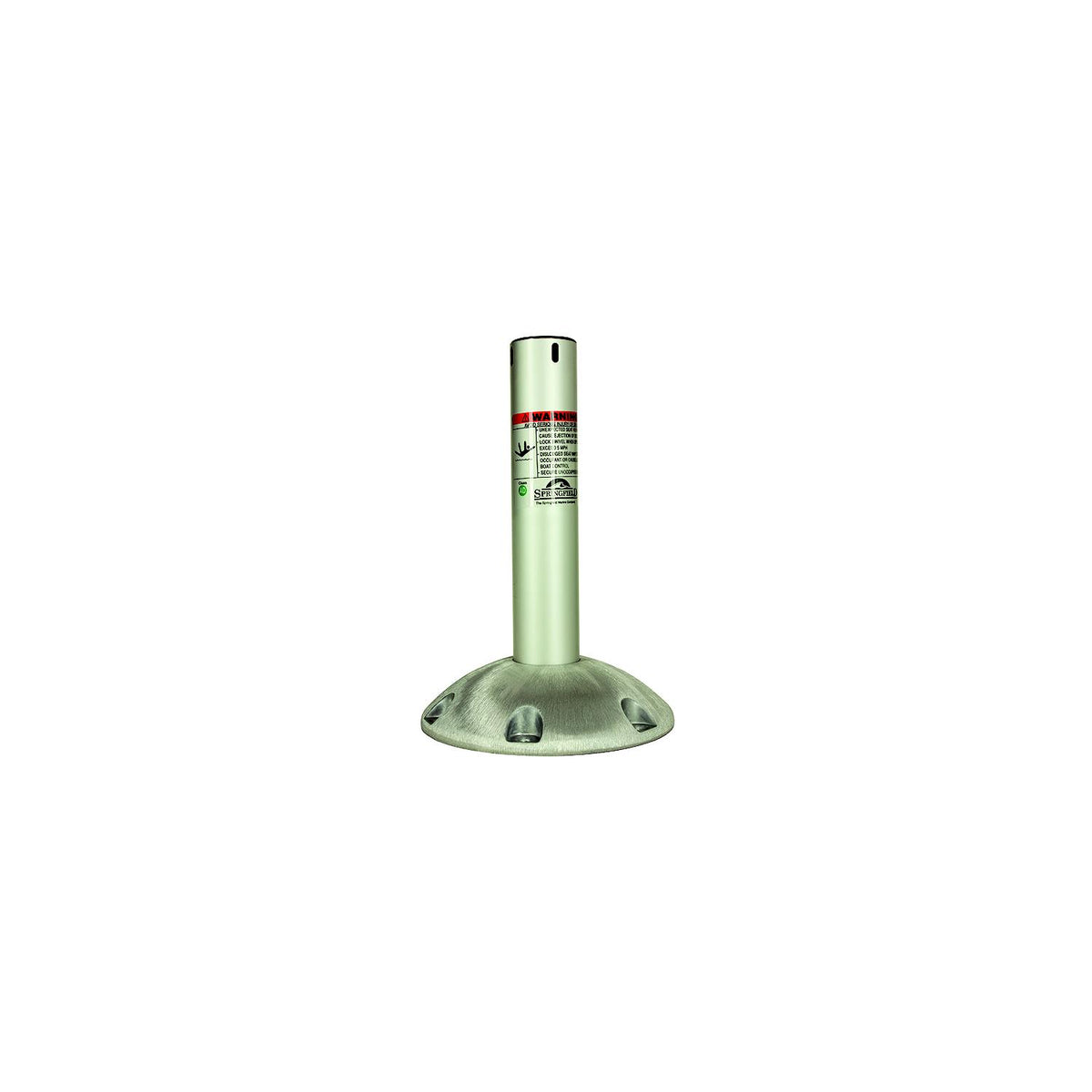 Springfield 2-3/8″ Series Explorer Fixed Height Locking Pedestal, Satin Finish