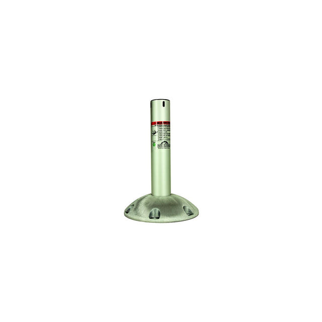 Springfield 2-3/8″ Series Explorer Fixed Height Locking Pedestal, Satin Finish