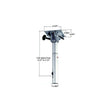 Springfield Plug-In 2-3/8″ Power-Rise Air-Ride Package 12-1/2″ to 16-1/4″ With Non-Locking Track-Lock Swivel
