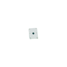 Springfield KingPin 7″ x 7″ Threaded Square Steel Base, Satin Finish