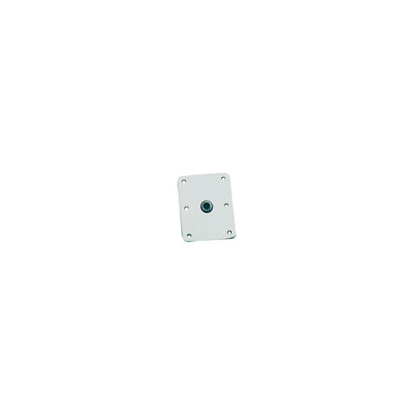 Springfield KingPin 7″ x 7″ Threaded Square Steel Base, Satin Finish