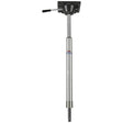 Springfield KingPin Power-Rise Sit Down Pedestal 16" to 22-3/8", Satin Finish