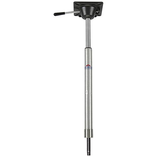 Springfield KingPin Power-Rise Stand-Up Pedestal 22.5″ to 29.5″, Satin Finish