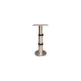 Springfield 1660230 3-Stage Clear Anodized Pedestal Set (Includes Square Table Mount and Base), 12-3/4″, 20″, 28″