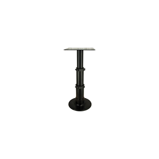 Springfield 1660230BLK 3-Stage Black Anodized Pedestal Set (Includes Square Table Mount and Base), 12-3/4″, 20″, 28″