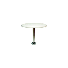 Springfield Thread-Lock 18″ x 30″ Oval Table Package W/O Umbrella Socket (Includes Pedestal Set and Table Top)