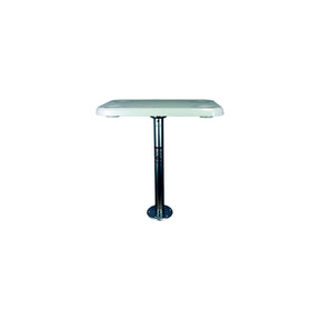 Dock Edge 1690207 Stowable Table Package, Rectangular Tabletop
