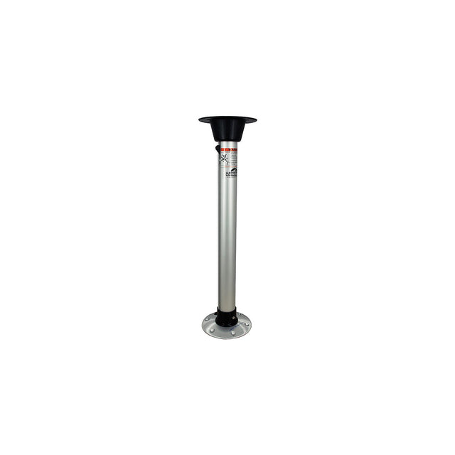 Springfield Thread-Lock 27″ Pedestal Set, Satin Finish (Includes Post, Table Mount and Floor Base)