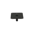 Springfield King-Pin 7″ x 7″ Threaded Square Steel Base, E-Coat Finish