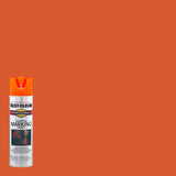Rust-Oleum Professional Fluorescent Orange Inverted Marking Paint 15 oz, Pack of 6