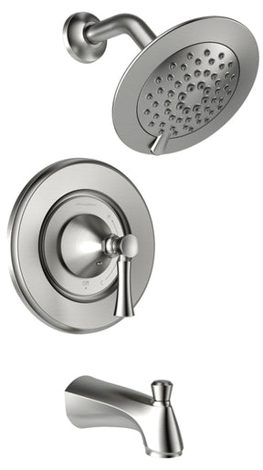 American Standard Chancellor Series 7022502.295 Tub and Shower Valve Trim Kit, Multi-Function Showerhead, 1.8 gpm Tub