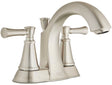 American Standard Chancellor 7022201.075 Series Centerset Bathroom Faucet, 5-3/8 in H, 5-1/8 in W, Brushed Nickel