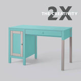 Rust-Oleum Painter's Touch 2X Ultra Cover Satin Vintage Teal Paint+Primer Spray Paint 12 oz