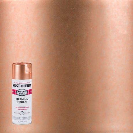 Rust-Oleum Bright Coat Gloss Copper Spray Paint 11 oz, Pack of 6