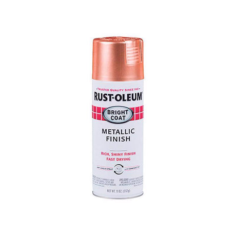 Rust-Oleum Bright Coat Gloss Copper Spray Paint 11 oz, Pack of 6
