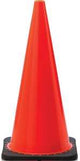 JBC Revolution RS Series RS70025C Traffic Safety Cone, PVC Cone, Fluorescent Orange Cone