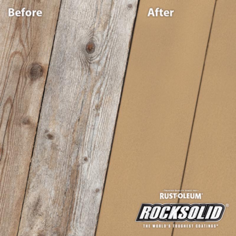 Rust-Oleum RockSolid Solid Tintable Tint Base Acrylic Deck Resurfacer 5 gal