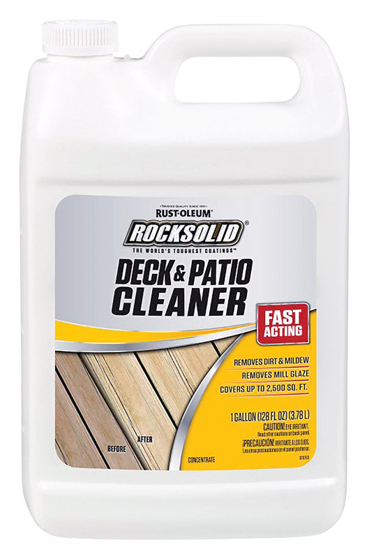 Rust-Oleum 60635 Deck and Patio Cleaner, Liquid, 1 gal, Pack of 4