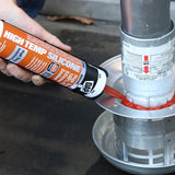 DAP Red 100% RTV Silicone Sealant 10.3 oz, Pack of 12