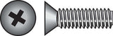 HILLMAN No. 6-32 X 1 in. L Phillips Flat Head Stainless Steel Machine Screws 100 pk