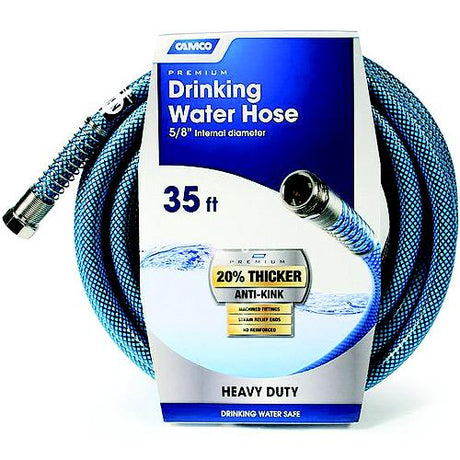 Camco 22853 Heavy Duty 50' Premium RV Drinking Water Hose