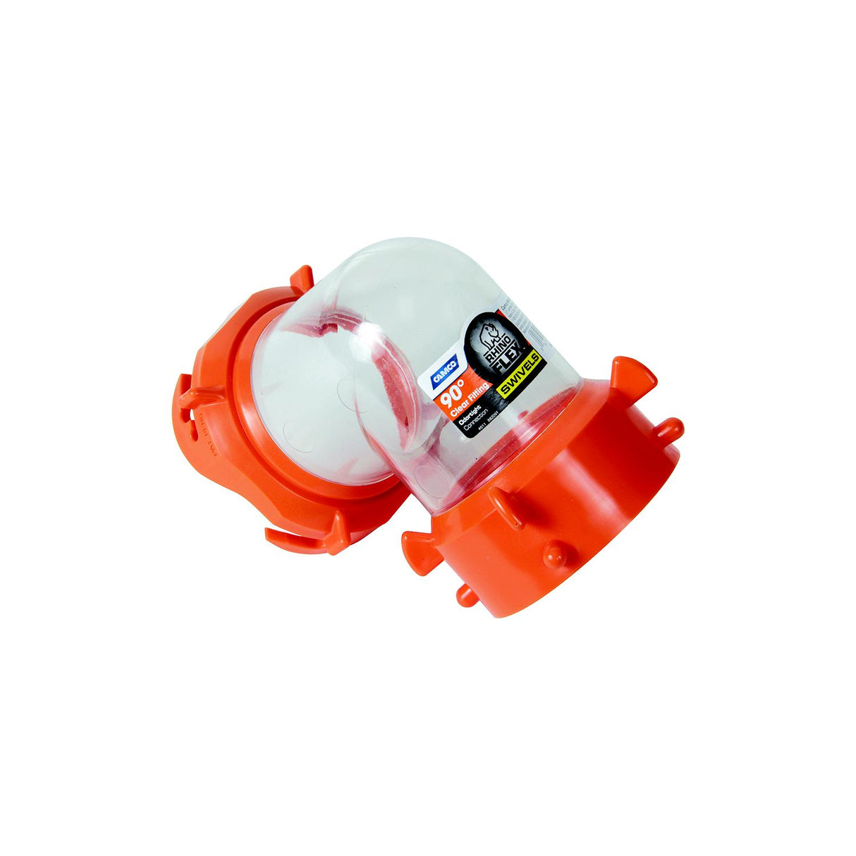 RHINOFLEX 90 DGR SWVL FIT CLR