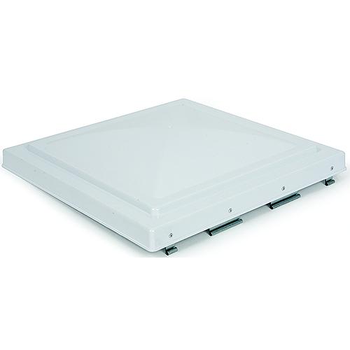 Camco Unbreakable Polycarbonate Elixer Vent Lid 14" x 14", White