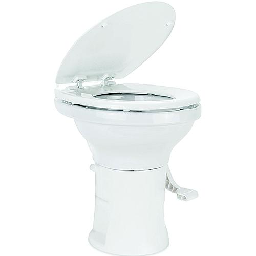 Camco 41710 Premium Ceramic RV Toilet, White
