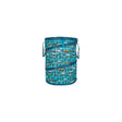 Camco 42987 Pop-Up Utility Container, Teal/ Sketched RVs, 30 Gal.