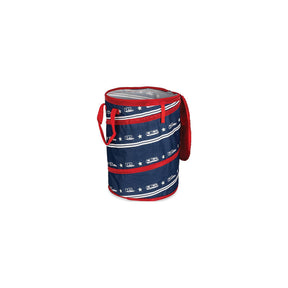 Camco 42995 Pop-Up Utility Container, Red/White/Blue Patriotic, 30 Gal.