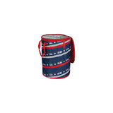 Camco 42995 Pop-Up Utility Container, Red/White/Blue Patriotic, 30 Gal.