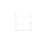 Camco Screen Door Push Bar and Deluxe Grille, White