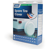 Camco 45345 Vinyl Spare Tire Cover, 28" Diameter, Arctic White