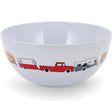 Camco 53222 Melamine Dishware, Multi-color RV & Truck Pattern, 6" Bowl