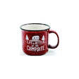 Camco 53235 Ceramic Mug, 14 oz., Red Campsite