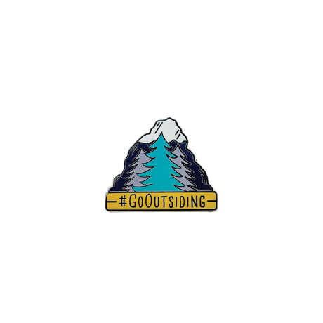 Camco 53262 Enamel Pin, Go Outsiding Trees