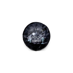 Camco 53290 Spare Tire Cover, 27", Black / RV Sunrise
