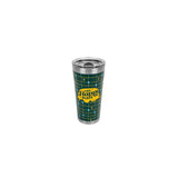 Camco 53325 My Happy Place Tumbler, 20 oz., Green Grid