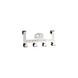 Camco 53388 4-Hook Over The Door Towel Hanger