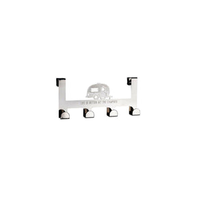 Camco 53388 4-Hook Over The Door Towel Hanger