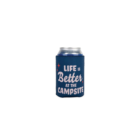 Camco xxx Life Is Better At The Campsite Can Holder, Blue, Better At Campsite