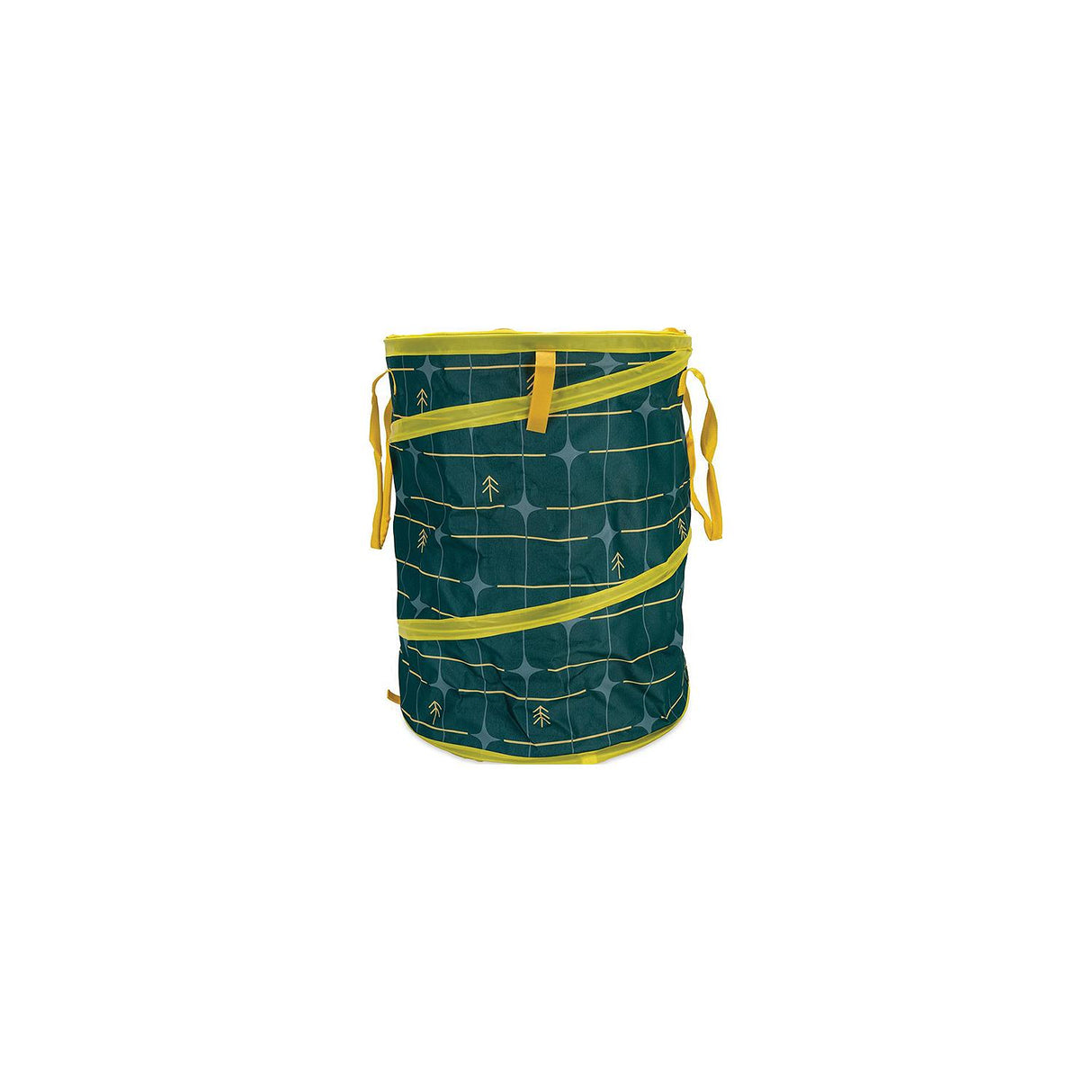 Camco 53490 Pop-Up Utility Container, Green Grid, 30 Gal.
