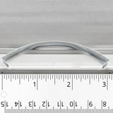 Make-2-Fit PL7758 Tension Spring, 3-1/8 in L, Steel, Zinc